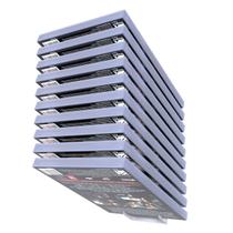 Suporte Stand Organizador de Parede Para Até 10 Dvd Blueray Universal Jogos Suporte Stand Organizador de Parede Para Até 10 Dvd Blueray Universal Jogos