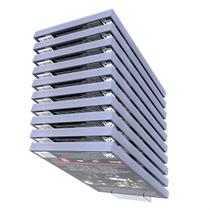 Suporte Stand Organizador de Parede Para Até 10 Dvd Blueray Universal Jogos