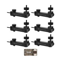 Suporte Stealth Cam Eco 6 Unidades Tubo de Aço com Pivot Preto