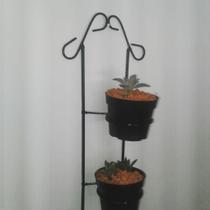 suporte suculentas duplo