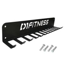 Suporte Super Bands D1FITNESS Aço 3mm - Preto, 75cm Suporte Super Bands D1FITNESS Aço 3mm - Preto, 75cm