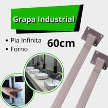 Suporte Super Reforçado Bancada 60cm 2uni Suporte Super Reforçado Bancada 60cm 2uni
