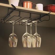 Suporte Suspenso Armário Porta 12 Taças Cozinha Organizador