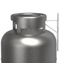 Suporte Suspenso De Parede Para Gás Externo Branco UN