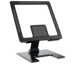 Suporte Tablet de Mesa Dobrável Ergonômico Ajustável Metal iPad Notebook