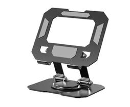 Suporte Tablet e Celular Metálico Rotativo de Liga de Alumínio