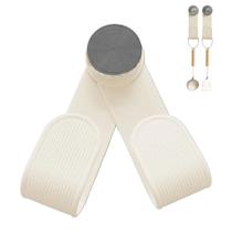 Suporte Tampa de Panela Ventosa Gancho Parede Cozinha Pano de Prato Utensilios Multiuso Resistente