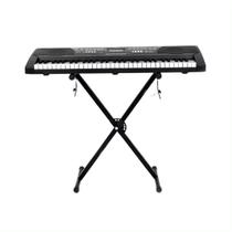 Suporte Teclado Di Pietro Q-10X Black Ajustável com Trava Suporte Teclado Di Pietro Q-10X Black Ajustável com Trava