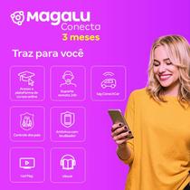 Suporte Técnico 24h, Cursos online e Antivírus Magalu Conecta 3 meses