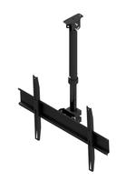 Suporte telescópico de teto inclinado para TVs de LCD, LED, Plasma, 4K e Curva de 32" até 65"