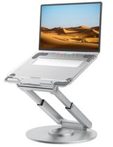Suporte telescópico para laptop tounee 360 Swivel Base Silver