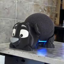 Suporte Tema Cachorro compatível com Alexa Echo Dot 4 e Echo Dot 5 - Decoração e estilo