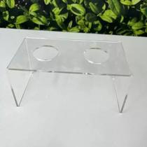 Suporte Temaki Pizza Cone Sorvete Em Acrílico - 2 Cones