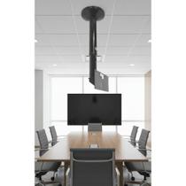 Suporte Teto TV 19-56" 360º Ajustável Preto 75cm