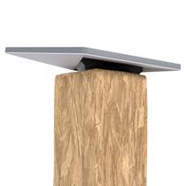 Suporte Tipo Base para Fixar em Poste Laje Compatível com Antena Internet Starlink Mini 4ª Geração