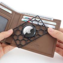 Suporte tipo carteira para Apple AirTag HLHGR preto
