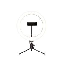 Suporte tipo Ring Light Livestream 10 Pol. com Tripé Ajustavel USB - AC370