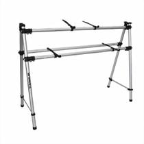 Suporte Titanium Racks RA120 Com Barras Para Piano Digital ou Controladora com Barra L para Notebook