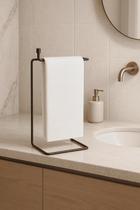 Suporte Toalha de Bancada Banheiro Lavabo Rosto Toalheiro Pia Suporte Toalha de Bancada Banheiro Lavabo Rosto Toalheiro Pia