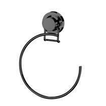 Suporte Toalheiro Argola 18cm Fixação Ventosa Onix Utile Suporte Toalheiro Argola 18cm Fixação Ventosa Onix Utile