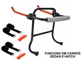 Suporte Transbike 2 Bikes Suporte Bicicleta Porta Malas de Carros Universal Hatch ou Sedan