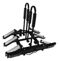 Suporte Transbike Plataforma Metal Lini 3 Bikes Em Alumínio