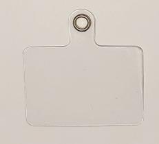 Suporte transparente para alça/cordão de celular 10pçs Suporte transparente para alça/cordão de celular 10pçs