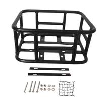 Suporte traseiro, cesta de bicicleta, cesta de bicicleta, ferro de grande capacidade