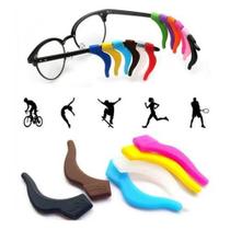 Suporte Trava Gancho Preto Para Óculos Em Silicone (3 Pares) Suporte Trava Gancho Preto Para Óculos Em Silicone (3 Pares)