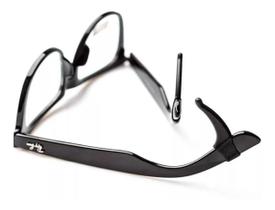 Suporte Trava Gancho Preto Para Óculos Em Silicone 3 Pares Suporte Trava Gancho Preto Para Óculos Em Silicone 3 Pares