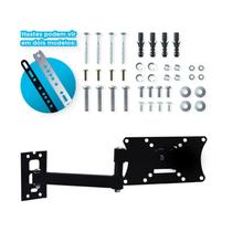 Suporte Tri Articulado Para Tv Monitor De Até 43 Pbc450Eco