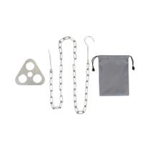 Suporte Triangular Desmontável De Aço Inoxidável Para Churrasqueira Ao Ar Livre, Rack Suspenso Para