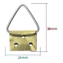 Suporte Triângulo GG Para Quadros Porta Retrato 100 Pçs