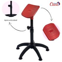 Suporte Tripé Articulado Para Pernas Modelo Diva - Vermelho