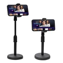 Suporte Tripé Celular Smartphone De Mesa Escritório 360º