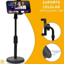 Suporte Tripé Celular Smartphone Mesa Portátil Selfie 360º - NEW SERIe