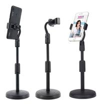 Suporte Tripé de Mesa Apoio Celular Smartphone Portátil 360