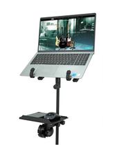 Suporte Tripé Emborrachado Ask Tablet Notebook Com Bandeja