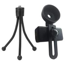 Suporte Tripé Monocular Aeoss com Clipe Móvel Base de Apoio Suporte Tripé Monocular Aeoss com Clipe Móvel Base de Apoio