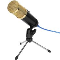 Suporte Tripé Móvel Para Microfone XLR Condensador De Mesa
