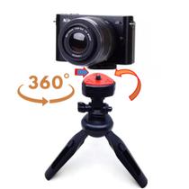 Suporte Tripé Para Celular Anel de LED Comeras Fotografia Ajustável 22.5cm SH1019