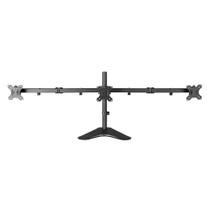 Suporte Triplo de Mesa para Monitores ELG, Giratório, Articulado - T1236N Suporte Triplo de Mesa para Monitores ELG, Giratório, Articulado - T1236N