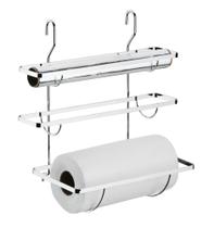 Suporte Triplo em Aço Para Rolos Papel Toalha Cozinha Schmit - Schmitt