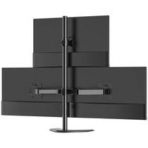 Suporte triplo para monitor WALI MF003S para 3 telas de até 27"