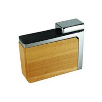 Suporte Tucano Square Wood Marfim Cromado SP-165 Rometal
