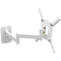 SUPORTE TV 10 a 42 VESA 200X200 ARTICULADO 4 MOVIMENTOS PAREDE BRANCO SUPORTE TV 10 a 42 VESA 200X200 ARTICULADO 4 MOVIMENTOS PAREDE BRANCO