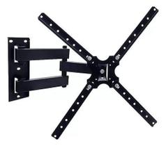 Suporte tv 4 movimentos p/ 10-56" polegadas force line reforçado Suporte tv 4 movimentos p/ 10-56" polegadas force line reforçado