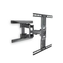 Suporte TV Articulado 32 a 86 Polegadas Universal Padrão VESA Até 46kg Regulável e Inclinável Horizontal Quarto Sala Preto Suporte TV Articulado 32 a 86 Polegadas Universal Padrão VESA Até 46kg Regulável e Inclinável Horizontal Quarto Sala Preto