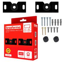 Suporte Tv Fixo Led Lcd Smart 10 A 90 Polegadas Universal Brasforma