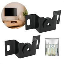 Suporte Tv Fixo Universal Preto 32 42 43 50 55 65 Polegadas Preto